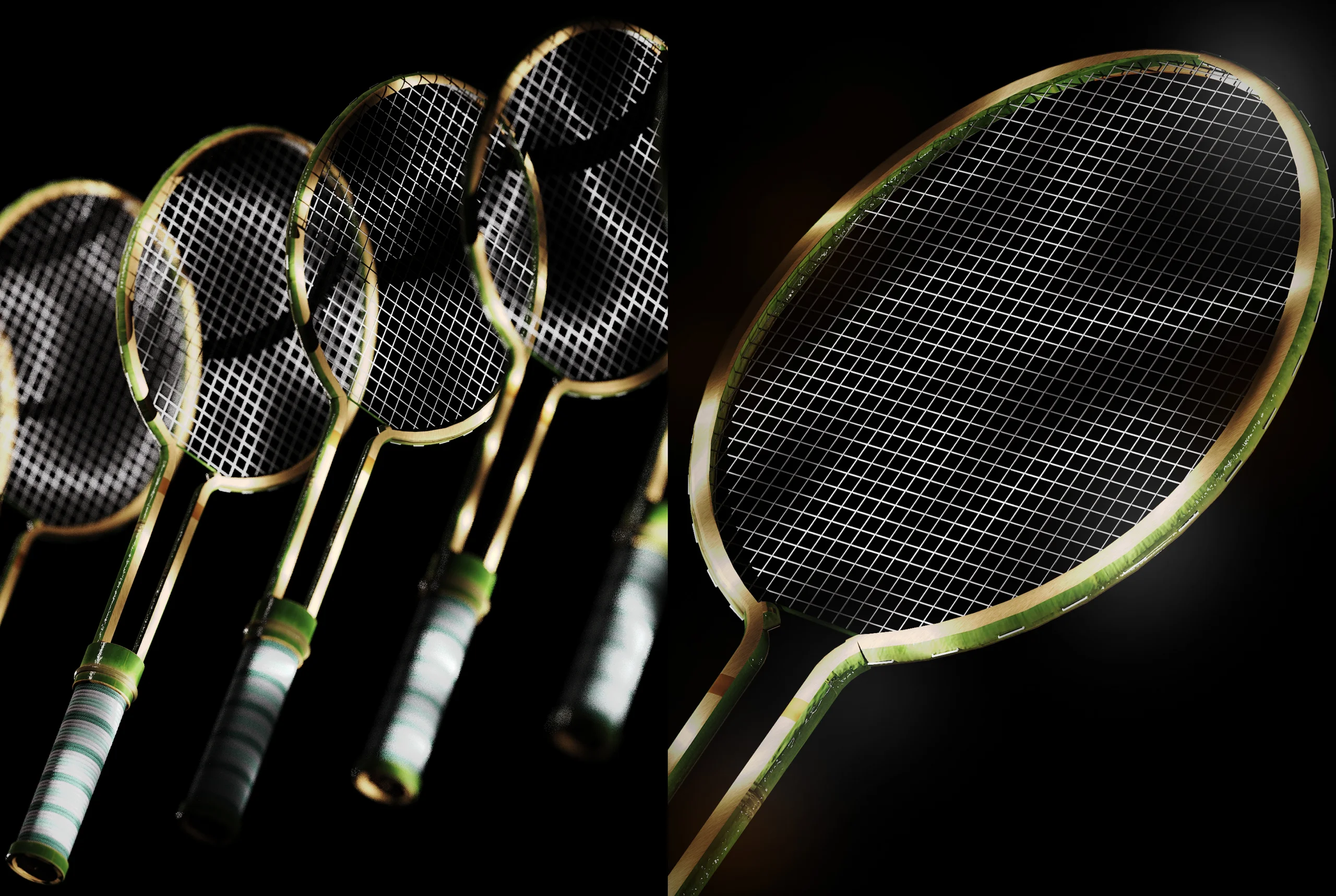 BAMBY - Badminton racket made out of bamboo - Image 4